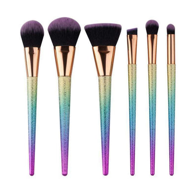 Rainbow Deluxe - 6 Essentials Brush Set