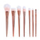 Chic Metallic Brush Set - 7 piece - AQUALUZZA