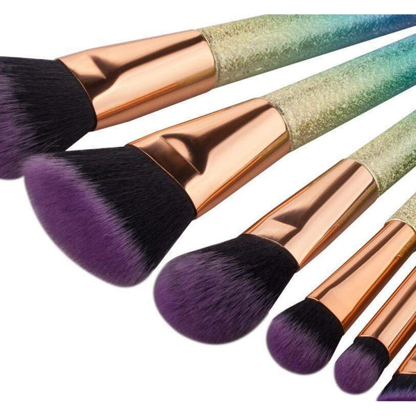 Rainbow Deluxe - 6 Essentials Brush Set - AQUALUZZA